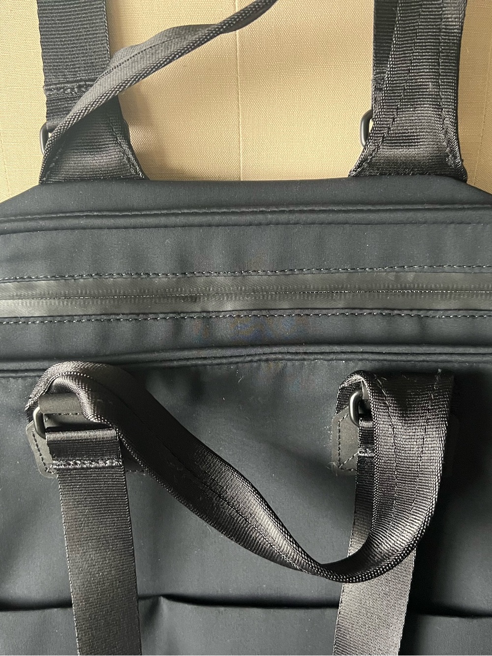 Adidas Black Tote Bag with Front Zip Pocket - Picture 15 of 15